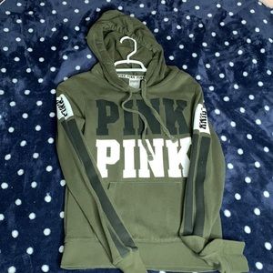Green Pink hoodie